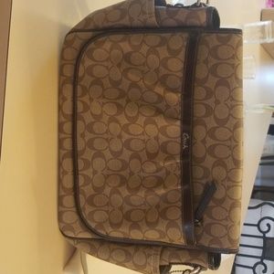 Coach messenger bag diaper bag